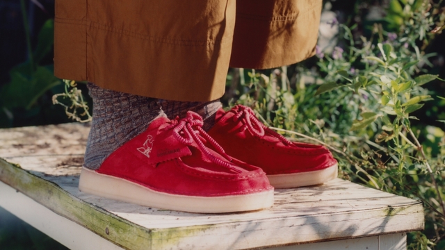 極美品　クラークス　ワラビー　スエード　ベージュ　本革　1765 極美品Clarks クラークス【26.0】ワラビー スエード ローカット 茶