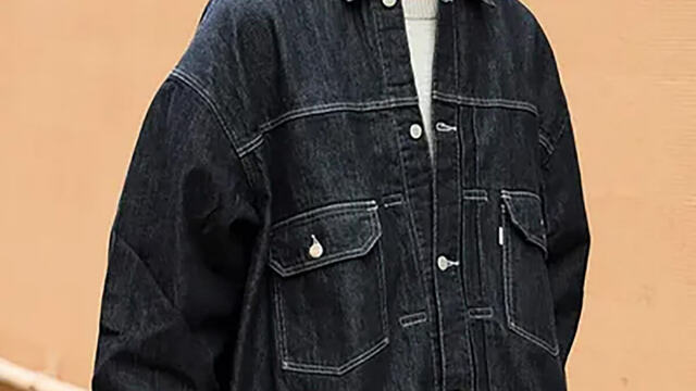 KAJA】 ブルーデニムジャケット 新作限定 OVY