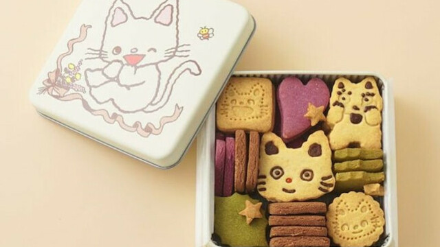 カフェタナカ　クリムト展　クッキー缶 名古屋発の人気カフェ＆パティスリー『カフェタナカ』とコラボ