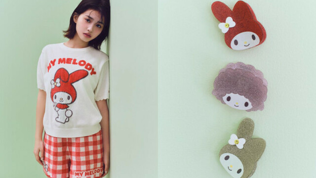 マイメロディ「SNIDEL HOME」と初コラボ！ レトロ感がかわいい全