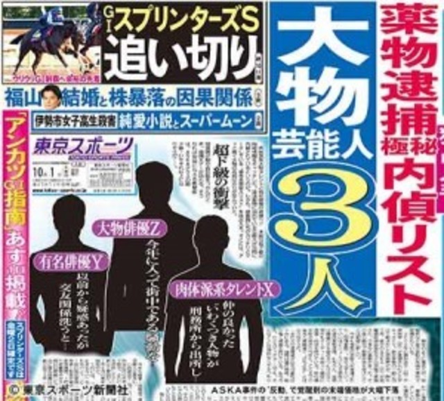 薬物逮捕極秘内偵リスト 肉体派系タレントｘ は清原容疑者 残る２人は Antenna アンテナ