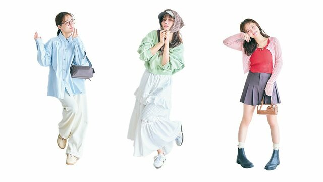 本田翼着用♡earih プリーツニットポロ