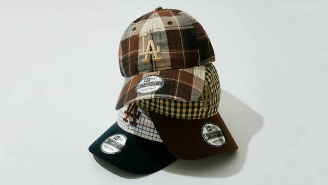 NEWERA THE STAND コラボ　LA ベースボールキャップ　チェック柄 大人のベースボールキャップ】ギフトショップ「STAND」でしか