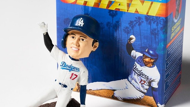 大谷翔平ボブルヘッドが超レア！」ドジャースファンクラブ会員