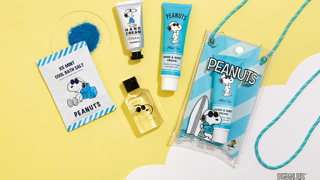 毎年人気企画！PEANUTSコラボデザインのVENEXリカバリーウェア