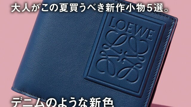 ひと目惚れ！ 『ロエベ』の可愛すぎるコンパクト財布【2024年に