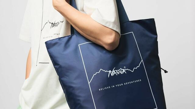 万能すぎるトートバッグが付録」“NANGA（ナンガ）”との