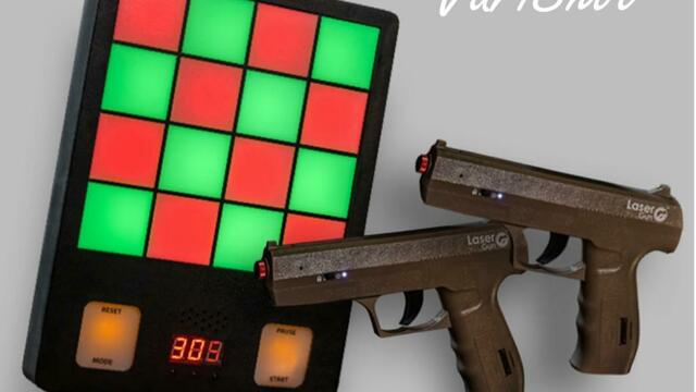 自宅がミニ射的場に変身！安全なレーザーシューティングゲーム