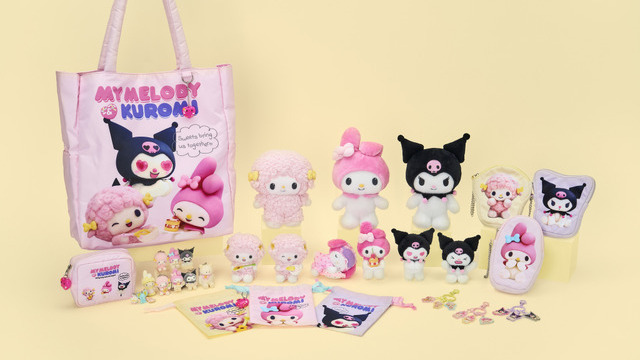 Happyくじ　BIG!クロミ　アニバーサリーぬいぐるみ　トートバッグ サンリオ』マイメロディ＆クロミの周年を記念した新作くじが発売