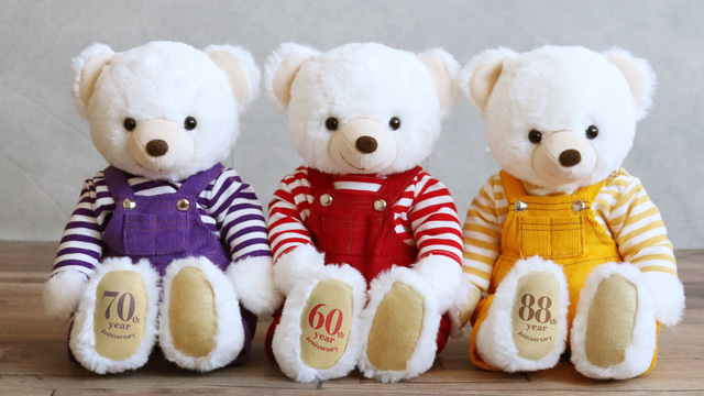 テディベア　3体セット　真ん中の子は定価4万くらい　飾り程度 テディベア 3体セット 真ん中の子は定価4万くらい 飾り程度