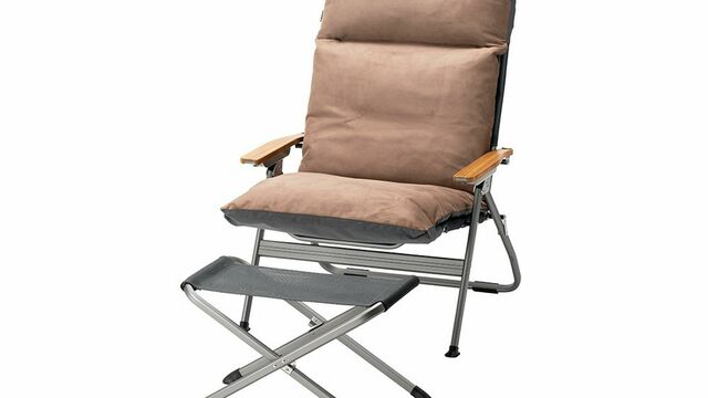 スノーピーク　オットマンチェア ソファ級の心地よさ！スノーピークの新作チェアはオットマン付き