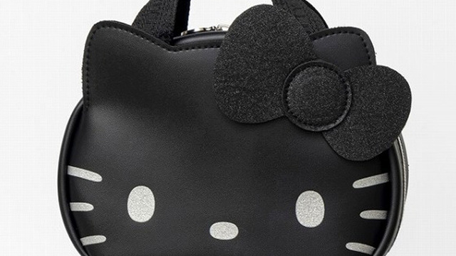 ハローキティブラック3個セット　バーニーズニューヨーク バーニーズ ニューヨーク限定アートフィギュア HELLO KITTY