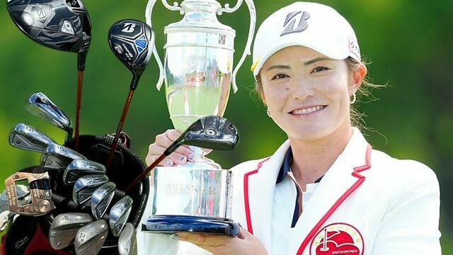 通算12勝目の小祝さくら 「全英に向けて」アイアン型UTの3番を