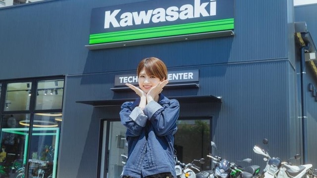 カワサキ】Kawasaki×若月 佑美さんコラボ企画「若月 佑美さん