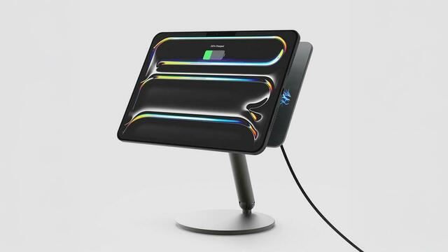 REDBEAN P2 iPadマグネット充電スタンド iPadユーザーのスマートライフを応援する、iPad用オールインワン