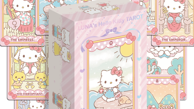 LUNA's HELLO KITTY TAROT』ハローキティのタロットが新発売