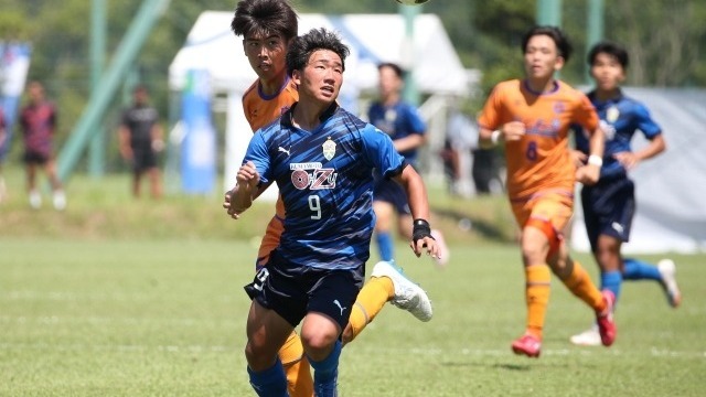 サッカー元日本代表山下先週の練習着上 MOM5177]大津FW山下虎太郎(3年)_身長162センチの「ゴールに飢え
