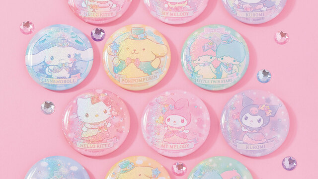 ホログラムがきらきらかわいい(ハート)サンリオキャラクターズ