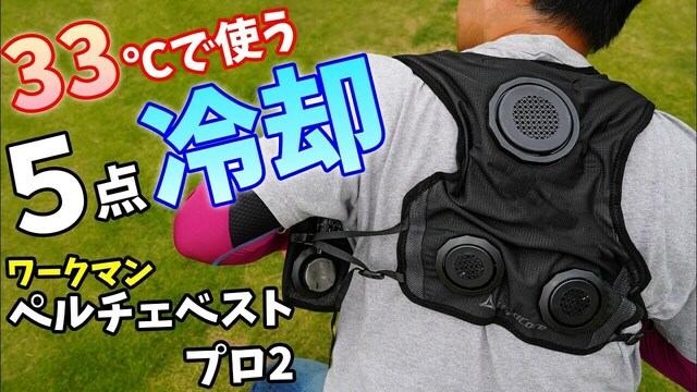 ワークマン ウィンドコア アイス×ヒーター ペルチェベストPRO2 プロ2 冷却 ワークマン ウィンドコア アイス×ヒーター ペルチェベスト PRO2