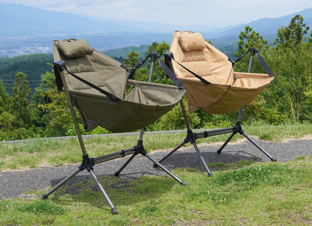 広々ゆったり　ハンモックチェア　キャンプ　アウトドア 楽天市場】ハンモックチェア【自立式 アウトドアチェア リラックス
