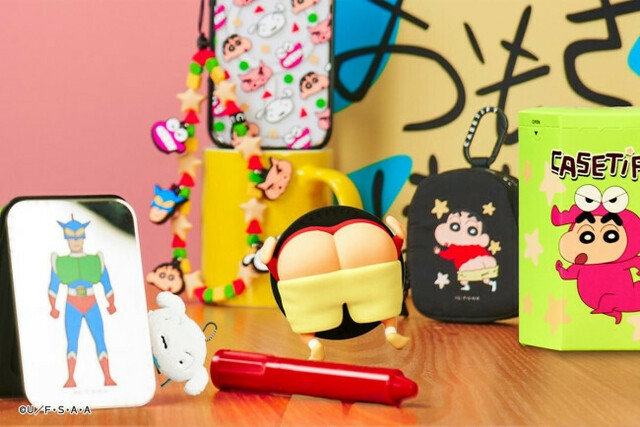 クレヨンしんちゃん CASETiFY セット CASETiFYが「クレヨンしんちゃん」のiPhoneケースやAirPods