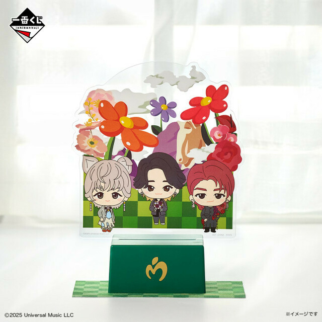 Mrs. GREEN APPLE アクリルライト　セット　ミセス　1番くじ　くじ 写真）ミセスの「一番くじ」8．30発売！ デビュー10周年を記念