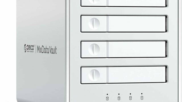 ORICO 40Gbps m.2SSDケース 4スロット 8848U4 ORICO 4-Bay M.2 NVMe DAS Enclosure USB4 40Gbps Up to 32TB