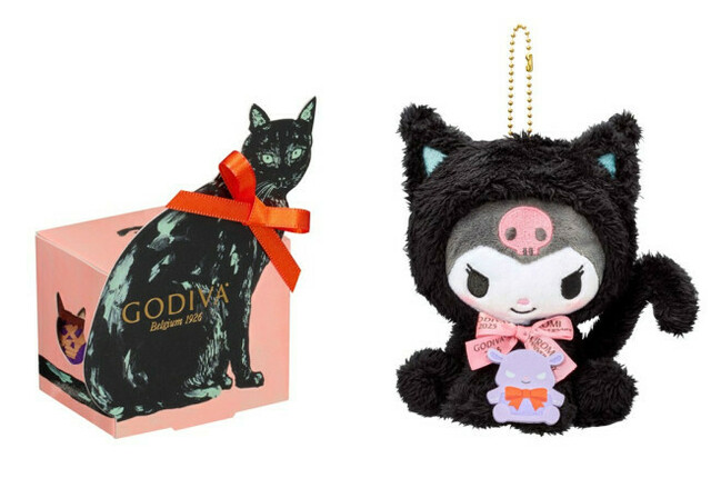 ゴディバ」に“クロミのぬいぐるみ”付きハロウィンコレクション