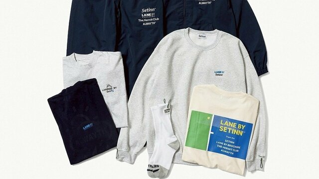 setinn LANE BY BROCHURE ALWAYTH Tシャツ LANE BY セットアップ