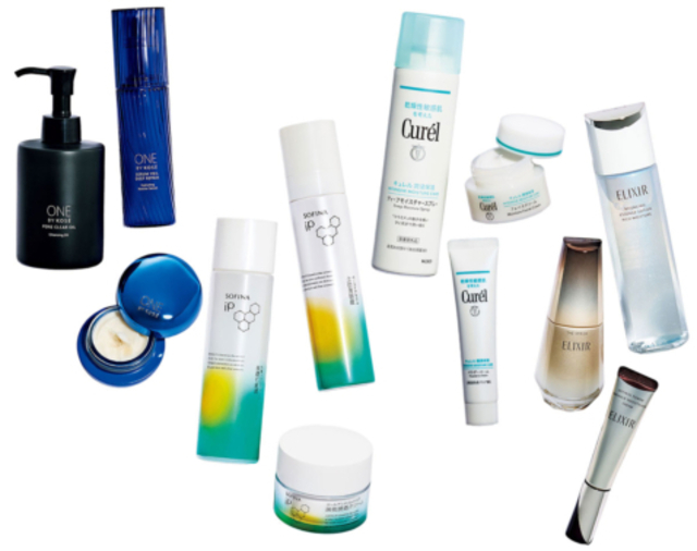 ドラコス四天王】SOFINA iP・キュレル・エリクシール・ONE BY KOSÉが