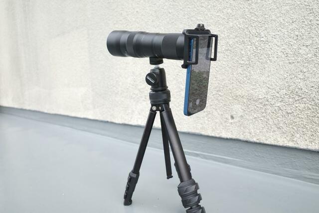 運動会も天体観測も…スマホに“望遠レンズ”つけたら世界が変わっ