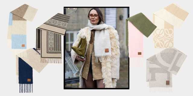 ロエベの新作マフラー10選。おしゃれ賢者の巻き方もチェック！【2025年