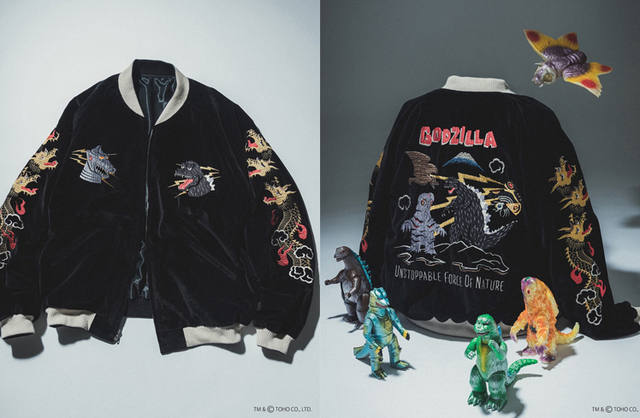 BEAMS JAPAN別注 東洋テーラー ゴジラ スカジャン XL BEAMS JAPAN 別注