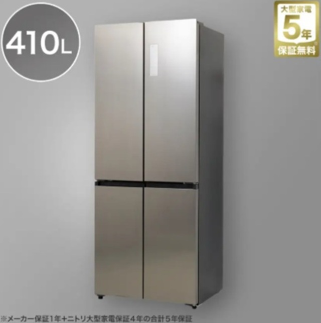 ニトリ初の大型4ドア冷蔵庫、9万9900円で6BOX冷凍庫搭載 | antenna