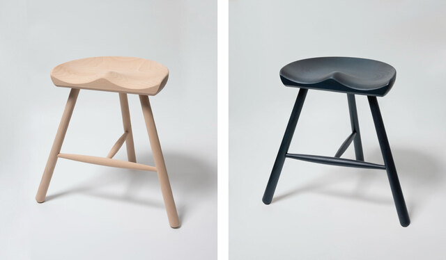 スツール W ハンドクラフト アクタス × クラフトシップス〉「Werner シューメーカースツール」に