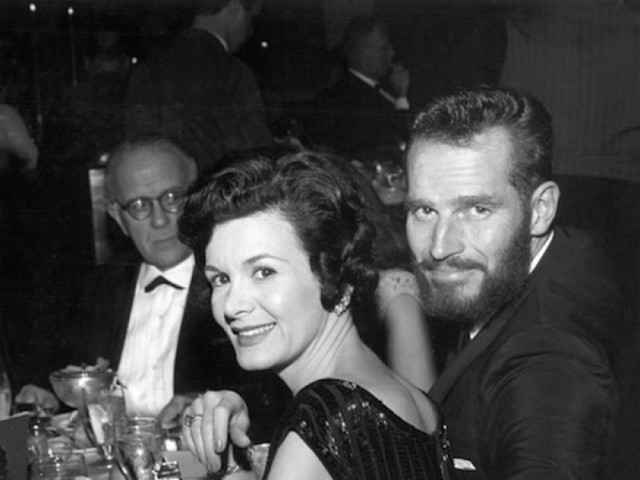 Charlton Heston And Lydia Clarke チャールトン ヘストン リディア クラーク Antenna アンテナ