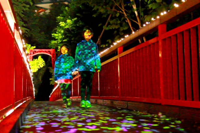 定山渓 イルミネーション