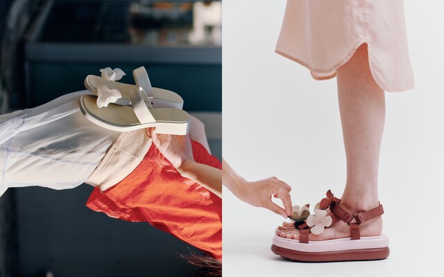 CAMPER（カンペール）」夏の遊び心をくすぐる3Dフラワーモチーフ