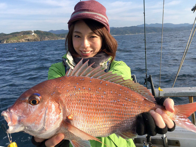 釣りビジョン 東北つれつれ団 46 青森県外ヶ浜町のテンヤマダイ Antenna アンテナ