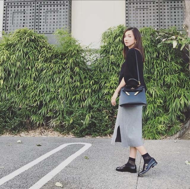 優木まおみさんのオシャレなマタニティーファッションをチェック Antenna アンテナ