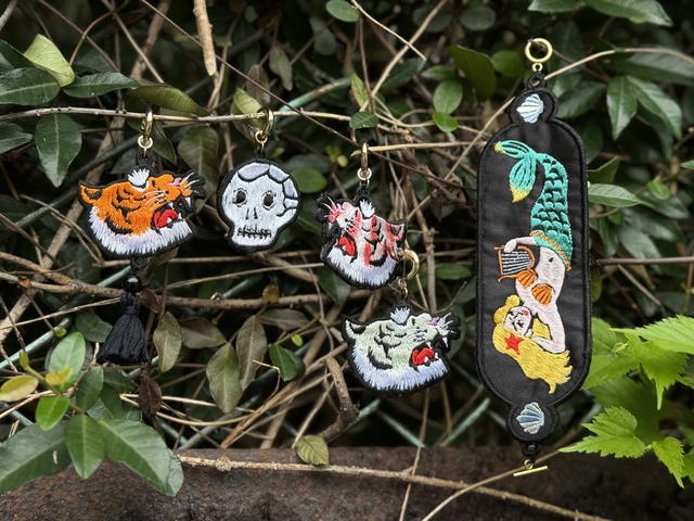 横須賀市】スカジャン柄刺繍のアクセサリーを9月29日～オンライン