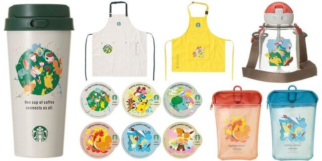 スタバ新作・グッズ】ポケモン×スターバックスの夢のコラボ「Pokémon +
