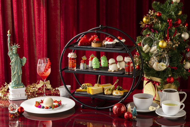 いちごとベリーが彩るクリスマスアフタヌーンティーが登場！あまおうを