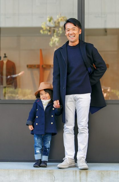 同色インナー コートの組み合わせが醸し出す 大人の余裕 Antenna アンテナ