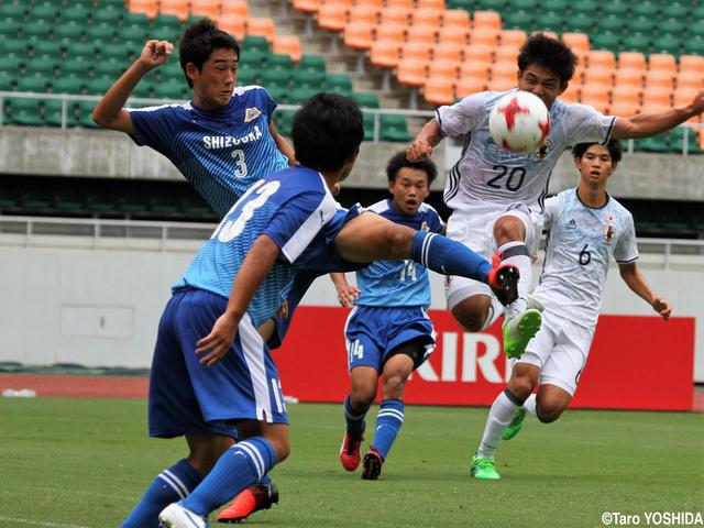 Sbs杯 静岡ユースは清水ユース勢で構成された4バックがu 18日本代表を完封 8枚 Antenna アンテナ