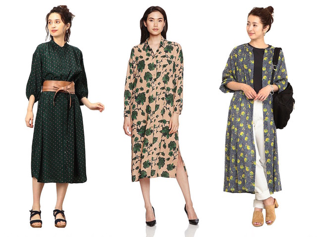 小物づかいで見違える 17夏から秋のシャツワンピのコーデ Antenna アンテナ