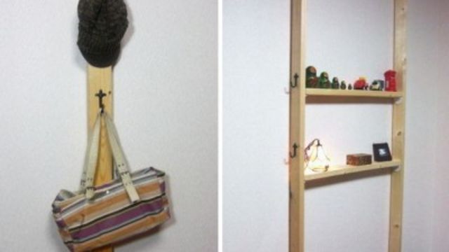壁を傷つけない棚をdiy ディアウォール を使った壁面収納 Antenna アンテナ