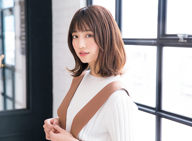 小顔効果も 今春真似したい最旬ヘア 肩ラインボブカタログ Antenna アンテナ