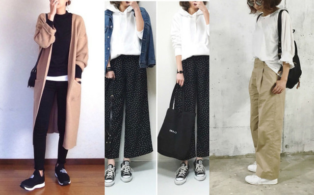 モダンファッションスタイル 上パパ ファッション 30代 運動会