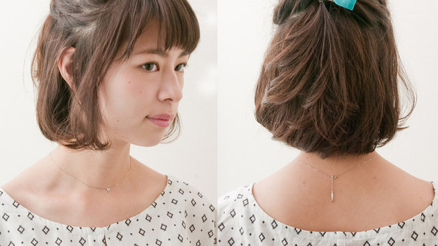 くるりんぱで夜会巻き 結婚式もokの簡単アップヘアアレンジ Antenna アンテナ